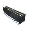 Samtec IPT1 Series Straight Through Hole PCB Header, 20 Contacts, 2.54 mm Pitch, 2 Row, Shrouded