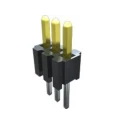 Samtec TMS Series Straight Through Hole Pin Header 6 Contact 1.27 mm Pitch 1 Row Unshrouded TMS-106-01-G-S