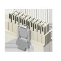 Samtec IPDI Female Crimp Connector Housing, 2.54 mm Pitch, 6 Way, 2 Row Straight IPD1-03-D