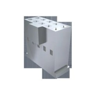 Samtec ISDM Female Crimp Connector Housing, 20 Contacts, 2.54 mm Pitch, 2 Row Straight Cable Mount ISDM-10-K