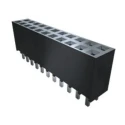 Samtec Straight Through Hole PCB Socket 6-Contact 2 Row 2.54 mm Pitch Solder SSW-103-02-G-D