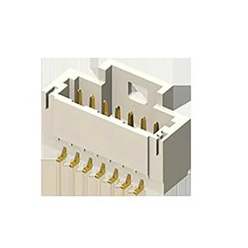 Samtec T1M Series Straight Surface PCB Header, 10 Contact(s), 1 mm Pitch, 1 Row, Shrouded T1M-10-F-SH-L-K