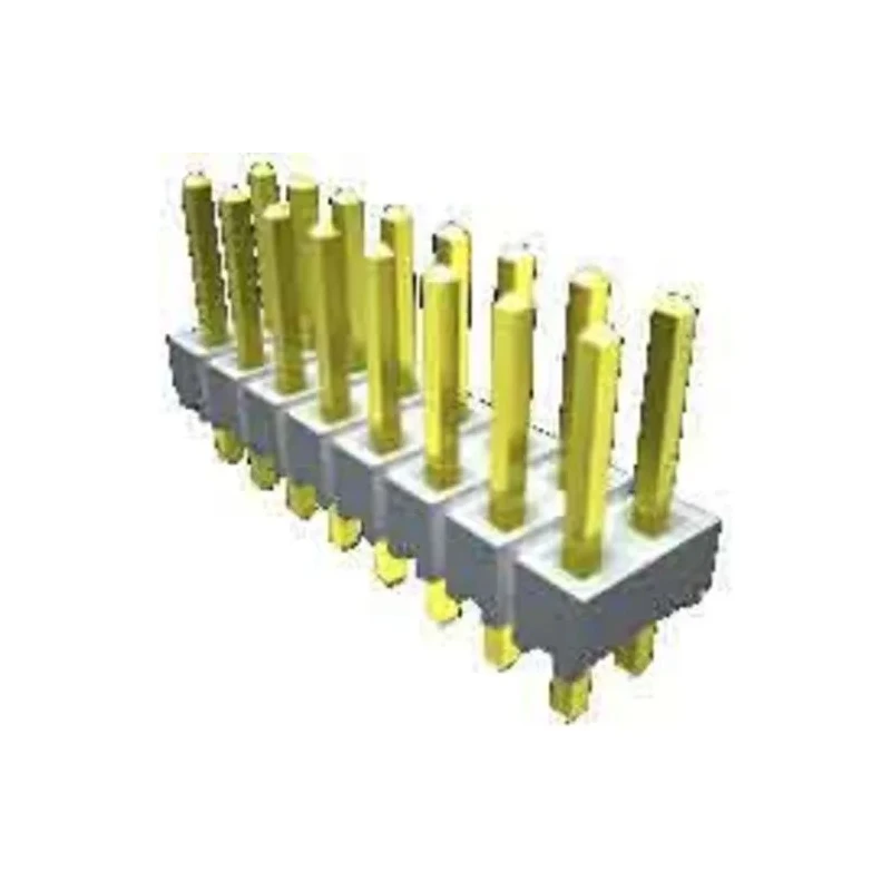 Samtec HTSW Series Straight Through Hole Pin Header, 3 Contacts, 2.54 mm Pitch, 1 Row, Unshrouded HTSW-103-07-F-S