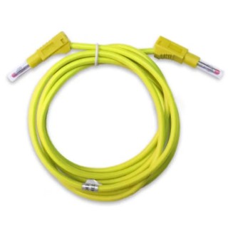 Mueller Electric Test Lead 45A, 600V, Yellow, 2 m Lead Length BU-2323-10-79-4