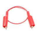 Mueller Electric Crocodile Clip Lead 10A, 30V, Black, 1.2m Lead Length BU-3030-A-48-0