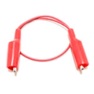 Mueller Electric Crocodile Clip Lead 10A, 30V, Black, 1.2m Lead Length BU-3030-A-48-0