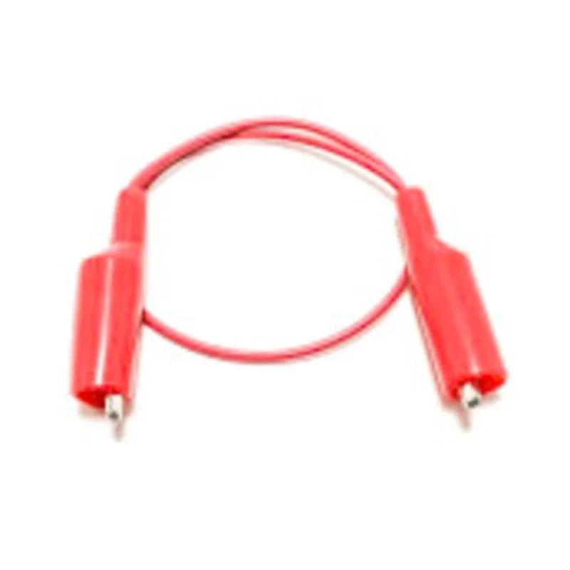 Mueller Electric Crocodile Clip Lead 10A, 30V, Black, 1.2m Lead Length BU-3030-A-48-0