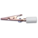 Mueller Electric White Crocodile Clip Copper Contact 10A BU-60CHS-9