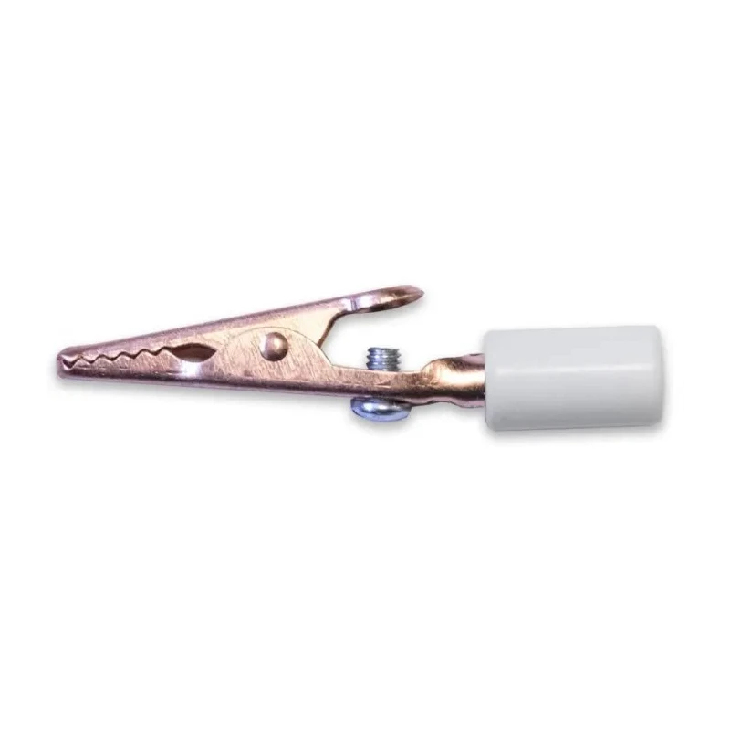 Mueller Electric White Crocodile Clip Copper Contact 10A BU-60CHS-9