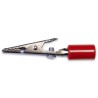 Mueller Electric Red Crocodile Clip Nickel Plated Steel Contact 10A Insulated BU-60HS-2