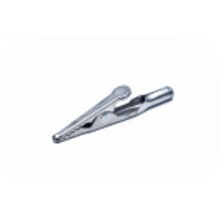 Mueller Electric Black Crocodile Clip, Nickel Plated Steel Contact, 10A BU-61