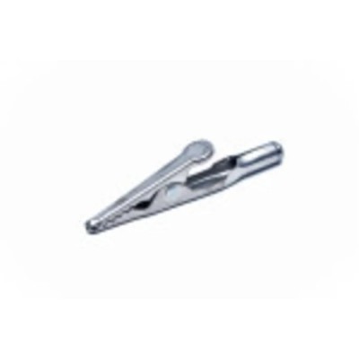 Mueller Electric Black Crocodile Clip, Nickel Plated Steel Contact, 10A BU-61
