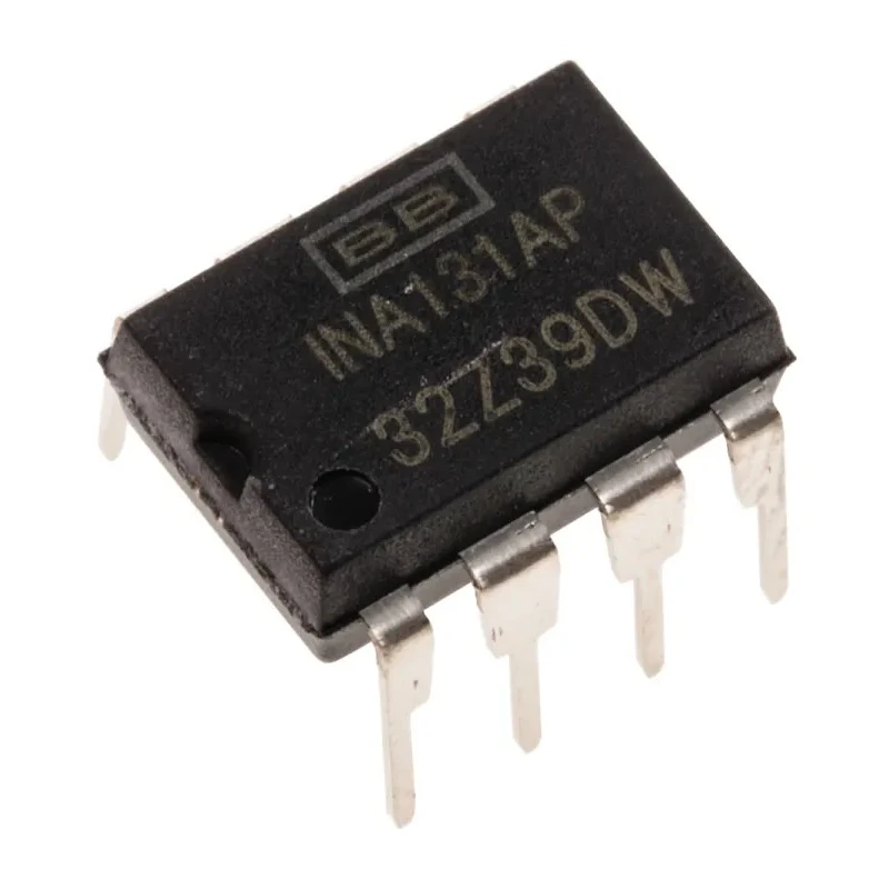Texas Instruments Instrumentation Amplifier , 0.125 mV Input Offset, 70 kHz Gain Bandwidth, 8-Pin PDIP, 3 mA Supply INA131AP