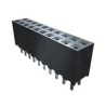 Samtec SQW Series Straight Through Hole 20-Contact 2 Row 2 mm Pitch PCB Socket SQW-110-01-L-D-VS-A