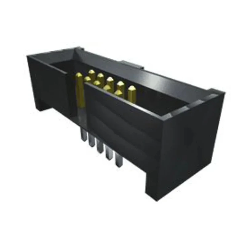 Samtec PCB Header Board-to-Board Connector 10 Contacts 1.27 mm Pitch 2 Row Shrouded Surface Mount ESHF-105-01-L-D-SM