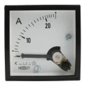 HOBUT Analogue Panel Ammeter 100 A AC 48 mm x 48 mm Class 1.5 Moving Iron D48SD