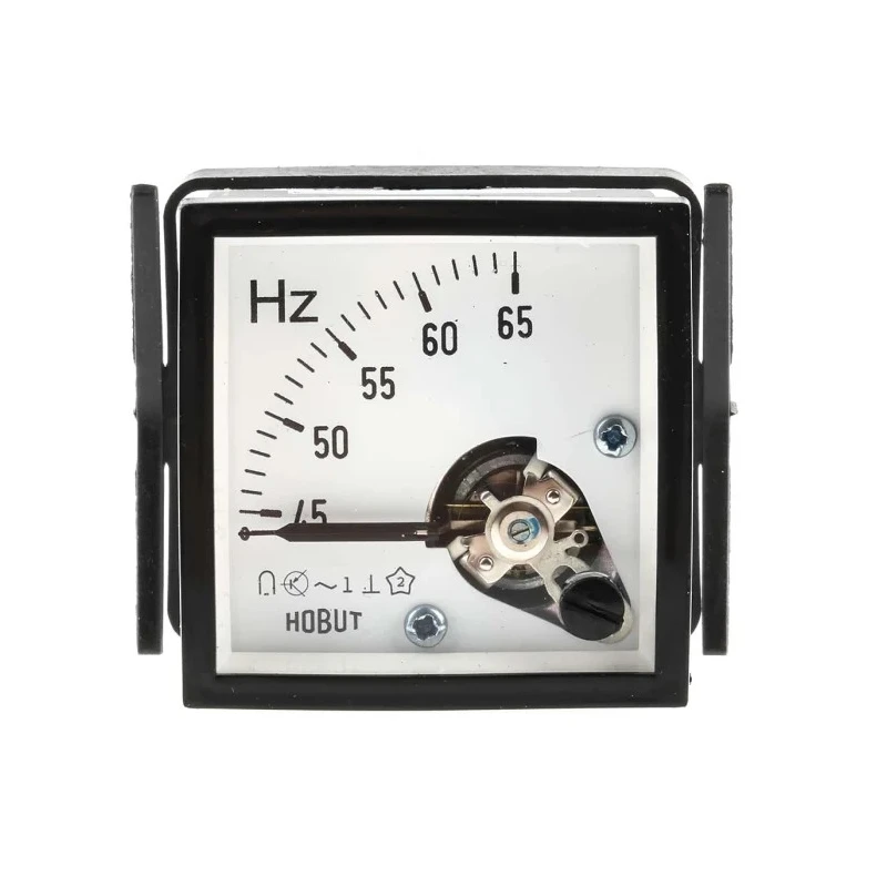 HOBUT Analogue and Digital Panel Multifunction Meter for Frequency Measurement, 45 mm x 45 mm D484565HZ180-300/1-001