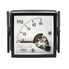 HOBUT Analogue and Digital Panel Multifunction Meter for Frequency Measurement, 45 mm x 45 mm D484565HZ180-300/1-001