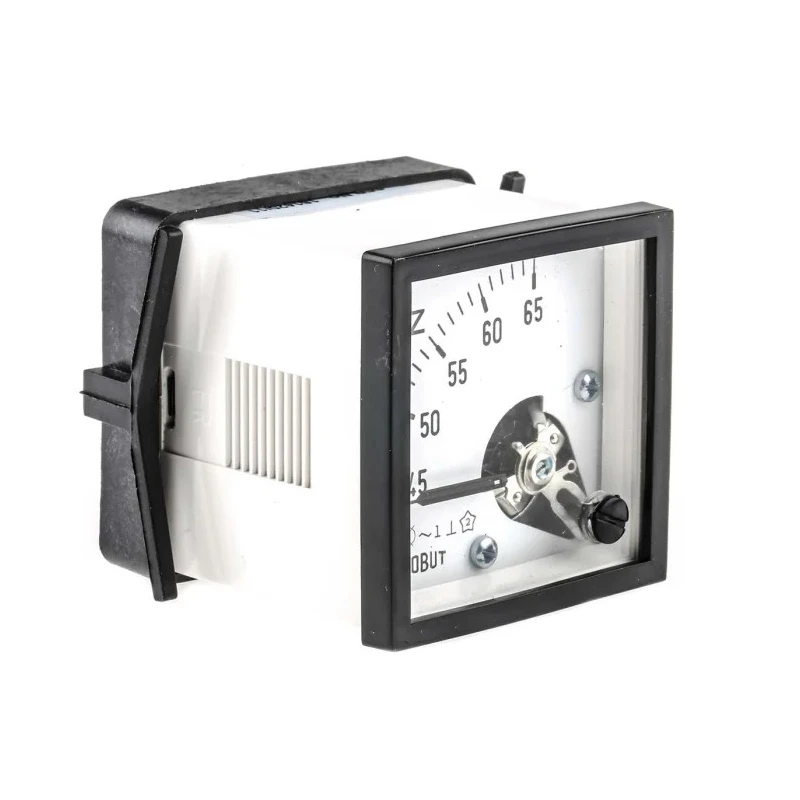 HOBUT Analogue and Digital Panel Multifunction Meter for Frequency Measurement, 45 mm x 45 mm D484565HZ180-300/1-001