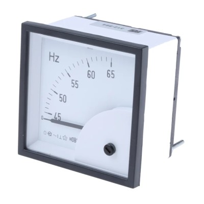 HOBUT Analogue Digital Panel Multifunction Meter 68 mm x 68 mm, Frequency Measurement, 7 Digits Display D7245-65HZ240/2-001