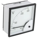 HOBUT Analogue Voltmeter AC 92 mm Cutout Height 92 mm Depth 43 mm D96MIS300V/2-001