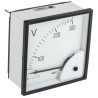 HOBUT Analogue Voltmeter AC 92 mm Cutout Height 92 mm Depth 43 mm D96MIS300V/2-001