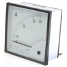 HOBUT Analogue Panel Ammeter 40 A AC, 96 mm x 96 mm, Class 1.5 Moving Iron D96SD