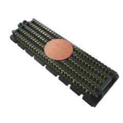 Samtec SEAM Series Straight Surface PCB Header, 400 Contacts, 1.27 mm Pitch, 8 Row, Shrouded SEAM-50-02.0-L-08-2-A-K-TR