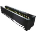 Samtec TFM Series Straight Through Hole PCB Header, 20 Contacts, 1.27 mm Pitch, 2 Row, Shrouded TFM-110-02-S-D-A-K-TR