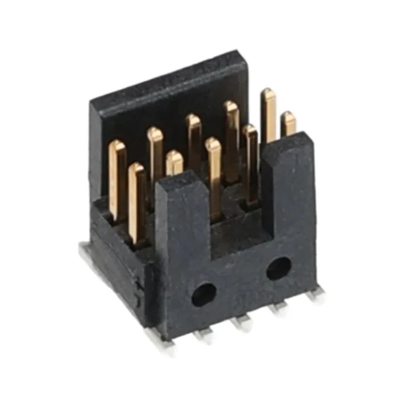 Samtec FTSH Series Straight Surface Mount Pin Header, 10 Contacts, 1.27mm Pitch, 2 Row, Unshrouded FTSH-105-01-L-DV-K-TR