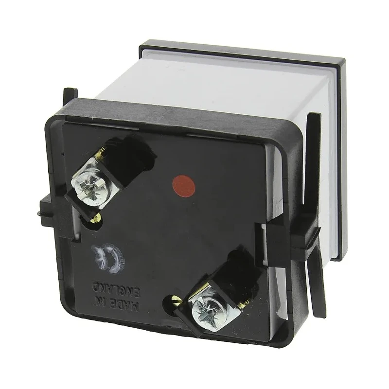 HOBUT D48 Series Analogue DC Voltmeter, 45 mm Cutout Height and Width, IEC Standard D481MCS30V/2-001