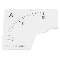 HOBUT Meter Scale Accessory for Ammeter D72MC DIAL 0/10A