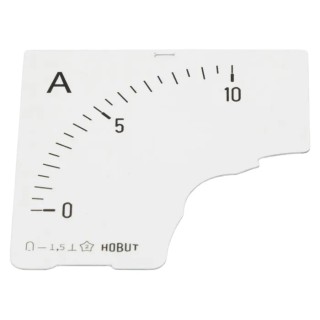 HOBUT Meter Scale Accessory for Ammeter D72MC DIAL 0/10A