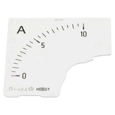 HOBUT Meter Scale Accessory for Ammeter D72MC DIAL 0/10A