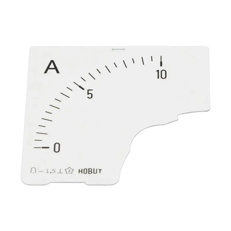HOBUT Meter Scale Accessory for Ammeter D72MC DIAL 0/10A