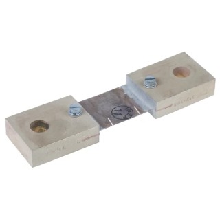 HOBUT Brass Ended Shunt 100 A Max 75mV ±1 % Accuracy SHR100A75