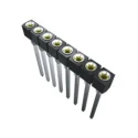 Samtec SS Series Straight Through Hole PCB Socket 32-Contact 1 Row 2.54 mm Pitch Solder SS-132-TT-2