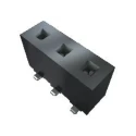 Samtec HPF Series Straight Through Hole PCB Socket 10-Contact 1 Row 5.08 mm Pitch Solder HPF-10-01-T-S