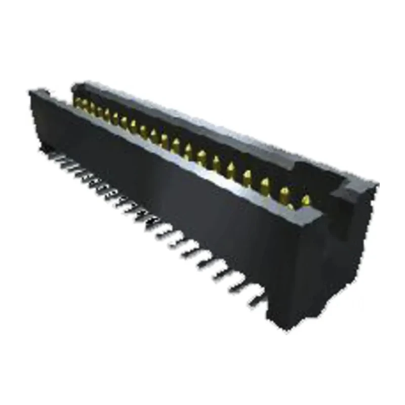 Samtec TFM Series Straight Through Hole PCB Header, Shrouded, 60 Contacts, 1.27 mm Pitch, 2 Row, 250V, 3.2A TFM-130-01-S-D-RA