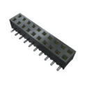 Samtec SMM Series Straight Surface PCB Socket 40-Contact 2 Row 2 mm Pitch Solder SMM-120-01-S-D