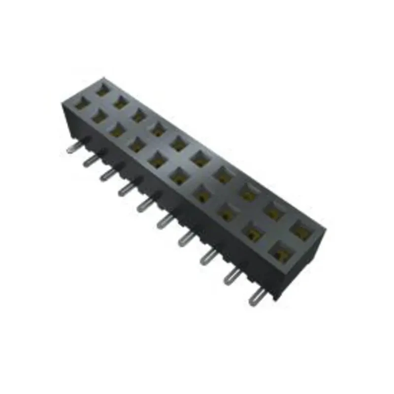 Samtec SMM Series Straight Surface PCB Socket 40-Contact 2 Row 2 mm Pitch Solder SMM-120-01-S-D