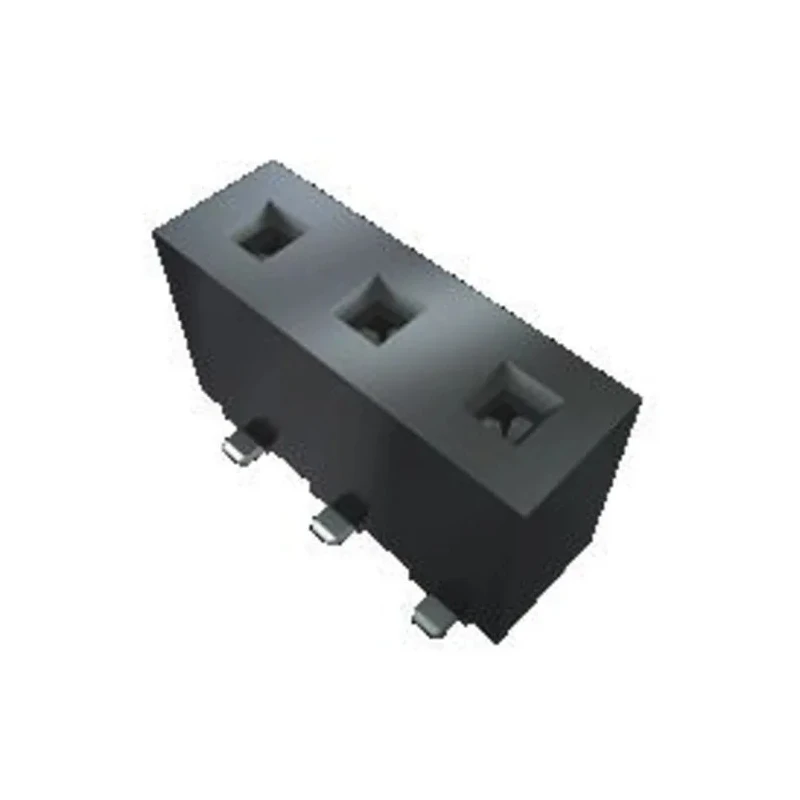 Samtec HPF Series 6-Contact 1 Row 5.08 mm Pitch Straight Through Hole PCB Socket HPF-06-01-T-S