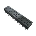 Samtec HLE Series Straight Through Hole PCB Socket 10-Contact 2 Row 2.54 mm Pitch Solder HLE-105-02-L-DV