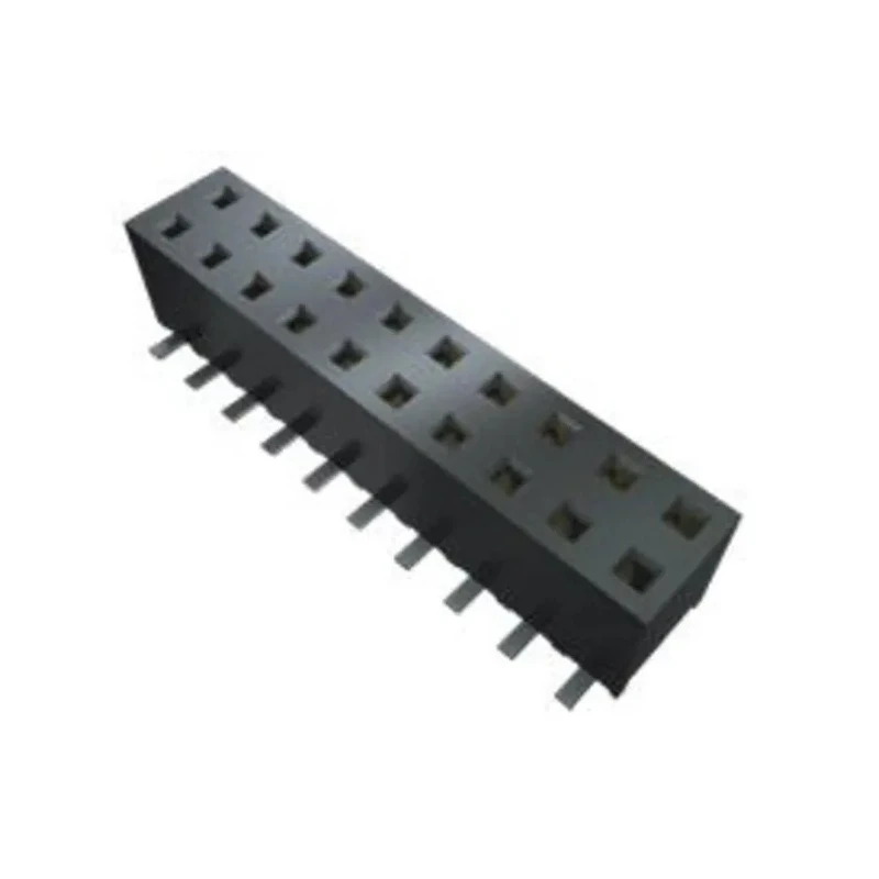 Samtec PCB Socket Straight Through Hole 6-Contact 1 Row 2 mm Pitch Solder MMS-106-02-L-SV