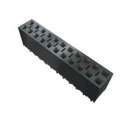 Samtec BCS Series Straight Through Hole PCB Socket, 8-Contact, 2 Row, 2.54 mm Pitch, 450V, 4.6A Current BCS-104-L-D-HE