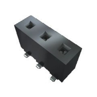 Samtec HPF Series Straight Through Hole PCB Power Socket, 2-Contact, 1 Row, 5.08 mm Pitch, 1.2 kV Voltage HPF-02-01-T-S