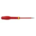 Facom Insulated Screwdriver with 75 mm Blade, VDE/1000V Approved, 178mm Overall Length AT2.5X75VE