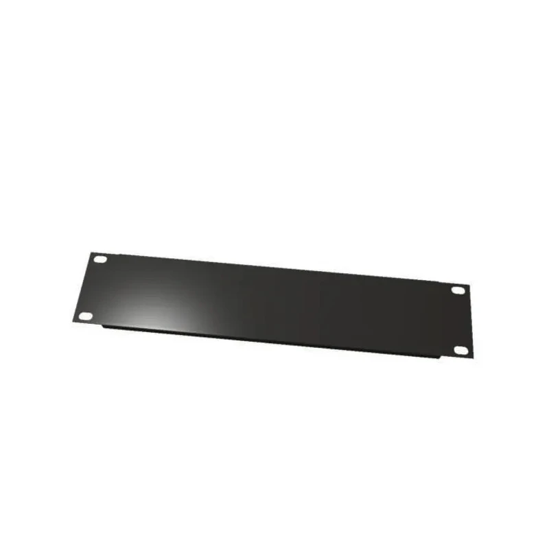 S2CEB Black Steel Rack Panel 2U 483 mm x 88 mm 
