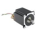 RS PRO Hybrid Stepper Motor 2.56V, 7Nm Torque, 1.8° Step Angle, 85.85 x 85.85 mm Frame, 12.7 mm Shaft 180-5295