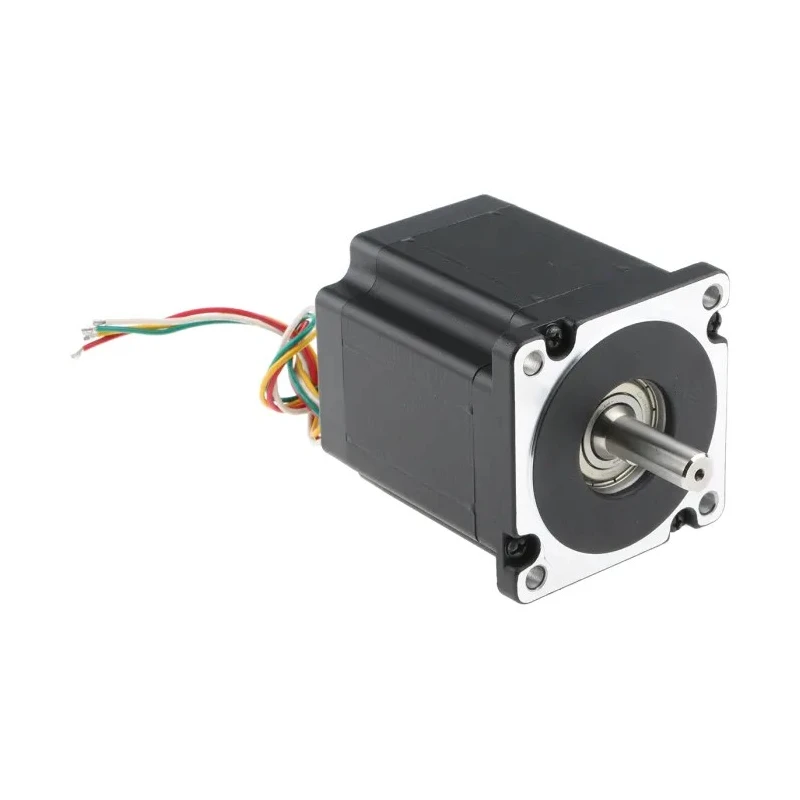 RS PRO Hybrid Stepper Motor 2.56V, 7Nm Torque, 1.8° Step Angle, 85.85 x 85.85 mm Frame, 12.7 mm Shaft 180-5295